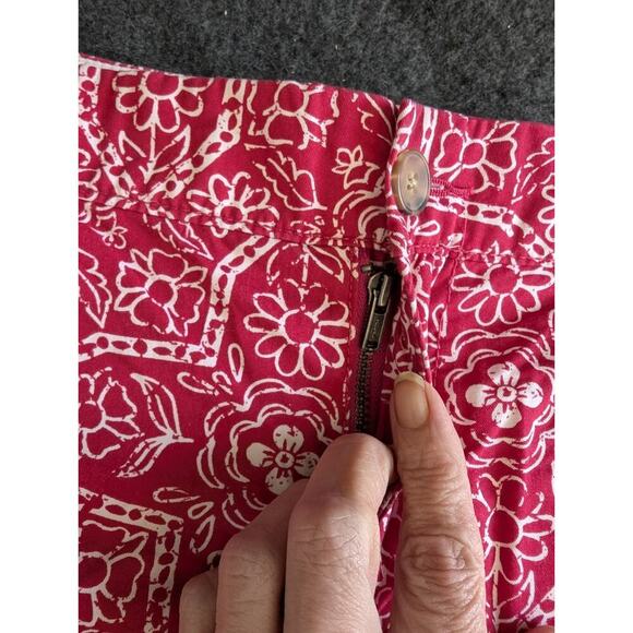Old Navy - Pink floral chino shorts, sz 10 - Picture 7 of 8